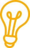 Tagesmutter Hirschacker Icon Glühbirne